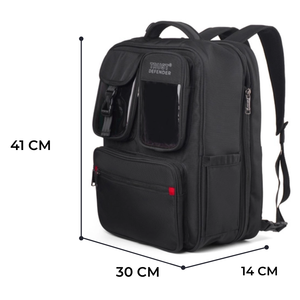 Custom Logo 447 Urban EDC <b>Backpack</b> 15.6 Inch Laptop Bag Waterproof 366PU Business <b>Backpack</b> Factory OEM/ODM Service - Product Image 2