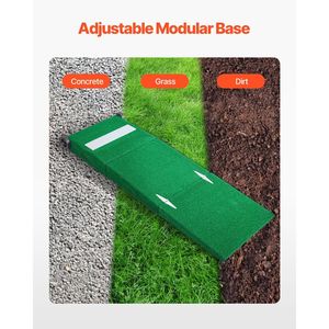 Pista Portatile per Baseball e Softball da 90 Pollici, Attrezzatura per Allenamento Indoor e Outdoor, Equipaggiamento per Pratica di Lancio nel Softball - Product Image 6