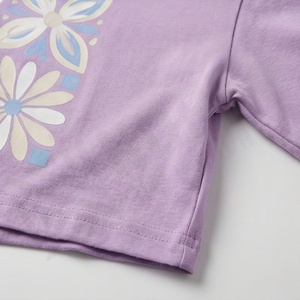 เสื้อยืดครอปแขนสั้นผ้าฝ้ายผสมใยไผ่ผสมอีลาสเทนเนื้อนุ่มพิเศษสำหรับผู้หญิง สวมใส่สบายๆ ออกกำลังกายได้  รับสกรีนโลโก้ สีสันตามสั่ง - Product Image 5