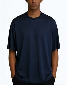 Camisetas de Hombre 100% Algodón, Transpirables, Corte Regular, Color Sólido, Alta Calidad, Ajuste Holgado, Disponibles en Todas las Tallas y Colores - Product Image 4