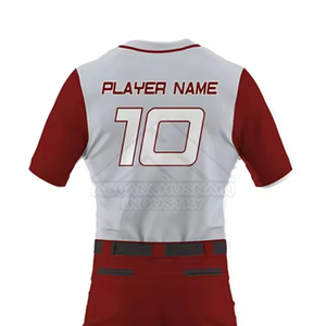Uniformes de baseball à prix bas, faible MOQ, uniformes de baseball de haute qualité pour vêtements de sport, uniformes de baseball - Product Image 5