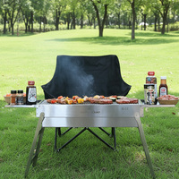 Grill Yakitori Coréen Haut de Gamme Moderne au Charbon de Bois pour Table – Équipement de BBQ Professionnel pour Restaurants (Vente en Gros)