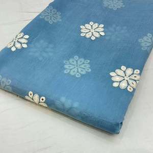 Tela de encaje de malla de poliéster multicolor con bordado de malta para vestido de novia, vestido de noche, prendas de moda y textiles. - Product Image 3