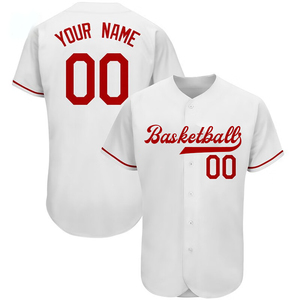 Ensemble d'uniformes de baseball professionnels, maillot d'équipe respirant, fournisseur en gros OEM, étiquette privée, maillot d'équipe de baseball personnalisé - Product Image 1