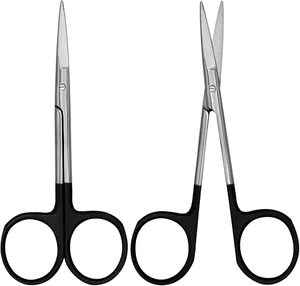 กรรไกรผ่าตัดไอริส เครื่องมือตัดละเอียดแม่นยำ ฆ่าเชื้อด้วยอุณหภูมิสูง ได้รับการรับรองมาตรฐาน CE สำหรับโรงพยาบาล ได้รับการรับรองมาตรฐาน ISO - Product Image 5