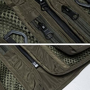 เสื้อกั๊กสำหรับล่าสัตว์ฤดูหนาวปี 2025 แบบกันน้ำ ระบายอากาศได้ดี น้ำหนักเบา กันลม ลายพราง ผลิตตามสั่งขายส่ง - Product Image 5