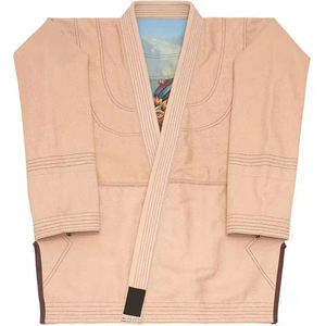 Kimono Profesional de BJJ con Bordado Personalizado a Bajo Precio, Kimonos de Jiu Jitsu Brasileño 100% Algodón Blanco 450g, Traje de Judo para Hombre - Product Image 4