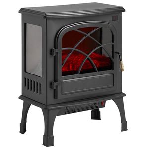 Caminetto Elettrico Autoportante da 25,5 Pollici, 1500W 5120BTU, Portatile in Vetro, Protezione da Surriscaldamento, Regolabile - Product Image 5