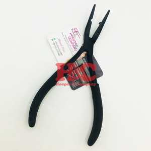 Alicates para Extensiones de Cabello con Anillo Nano Micro, Acero Inoxidable, Logotipo Personalizado, Color Negro, Marca HOOPER and COMPANY, Herramientas para Cabello de Uso Comercial - Product Image 5