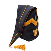 Bonnet de grenadier à cheval de la Garde napoléonienne française, un type de casquette de forage.