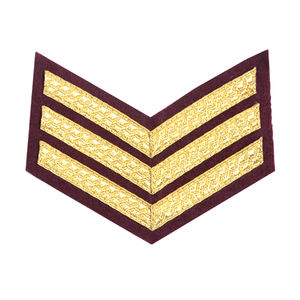 Chevrons de Seguridad Bordados Personalizables con Pin de Seguridad, Franjas de Sargento para Uniforme - Product Image 5