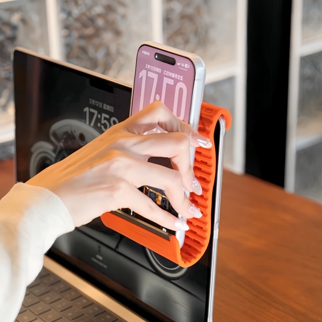 Wall Display Stand Aluminum Silicone Phone Ring Holder Strong Foldable Kickstand Slim Phone Stand