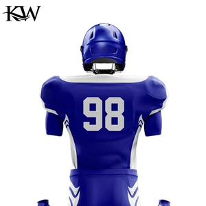 Uniforme de Fútbol Americano Personalizado OEM, Conjunto de Jersey y Pantalones, Transpirable, Ligero, de Secado Rápido, Tela de Poliéster Resistente, Sublimación - Product Image 5