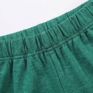 Vente en gros de shorts d'été pour femmes de haute qualité, ensemble 2 pièces uni, vêtements décontractés, coton/polyester respirant et écologique - Product Image 4