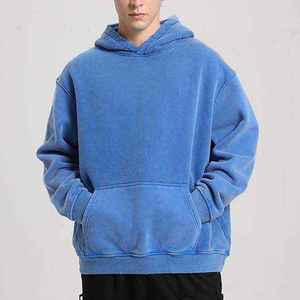 Fabricant de vêtements en molleton de coton de mode urbaine haut de gamme sur mesure, production OEM - Product Image 3