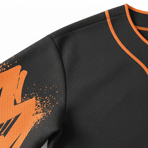 Maillot de baseball personnalisé de haute qualité, vente en gros, vêtements de sport pour hommes, chemise boutonnée respirante, uniforme d'équipe pour hommes - Product Image 5