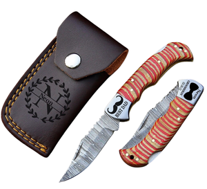 Handmade EDC Multi-Purpose Outdoor Camping Carry Pocket Folding Knife Custom Logo/Private Label Hunting Wholesale Bulk USA - Product Image 2