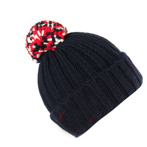 Nouveauté mode, bonnets d'hiver 100% laine pour hommes, bonnets tricotés chauds pour femmes et hommes, couleur unie, bonnet jacquard pour hommes - Product Image 5