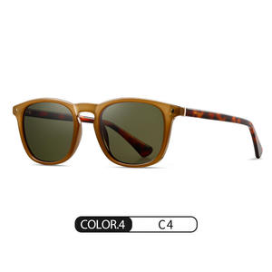 Fashion <b>Round</b> TR90 Frame Polarized TAC Lenses High Quality Women's <b>Sunglasses</b> in Beige/Yellow - Product Image 5