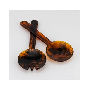 Ensemble de couverts de luxe par A.Z Handicrafts, manches en résine polie miroir, taille personnalisée, fourchettes et cuillères, au meilleur prix - Product Image 1