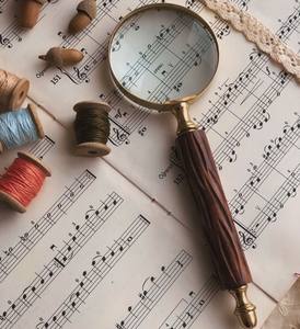 Lupa de Latón de Calidad Premium, Lente de Mano para Leer Libros, Mapas, Joyas, Monedas, Antigüedades, Manualidades, Inspección, Regalo Vintage - Product Image 4