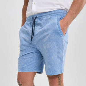 Pantalones Cortos Personalizados de Estilo Vintage con Lavado Ácido, Transpirables, Ecológicos, con Cierre de Cordón, Moda Urbana para Hombre y Mujer, 100% Algodón Felpa - Product Image 3