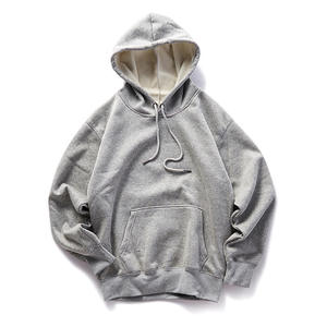 Sweat à capuche personnalisé pour homme en coton écologique avec broderie, coupe classique, haute qualité, vente en gros - Product Image 2
