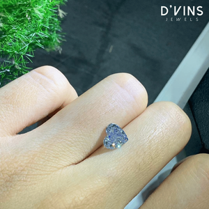 D'vins Jewels หลวม CVD HPHT Lab ปลูกด้วยเพชรที่เต็มไปด้วยหัวใจ - Product Image 3