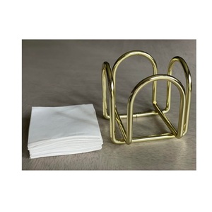 Grand porte-serviettes en acier, organisateur de table pratique pour une gestion optimisée des serviettes et des espaces de réception haut de gamme - Product Image 3