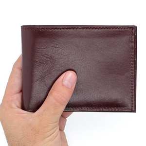 Vente en ligne de nouveaux portefeuilles en cuir pour usage extérieur, portefeuilles en cuir personnalisés avec logo imprimé, best-sellers de la mode - Product Image 4