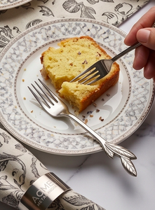 Ensemble de couverts à motif botanique en forme de feuille, en acier inoxydable de qualité supérieure, résistant à la rouille, article de luxe pour la vaisselle de restaurant et d'hôtel - Product Image 5