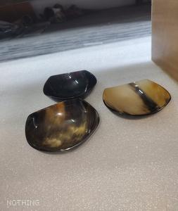 Best Quality Buffalo Horn Bowl Handmade Deep Natural Color Genuine Animal Style Kitchenware Polished <b>Craft</b> for Christmas Sale! - Product Image 4