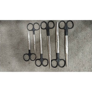 Nuevo Juego de 5 Tijeras TC Supercut Iris, 4.5 Pulgadas, Curvas y Rectas, con Una Hoja Dentada - Product Image 6