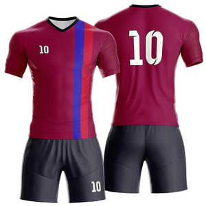 Ensemble de maillots de football personnalisés par sublimation, gris et noir, respirant en polyester pour hommes, service OEM pour adultes - Product Image 6