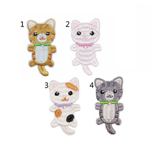 Parches Bordados Personalizados al por Mayor a Precio de Fábrica, Parche de Animales Termoadhesivo, Insignia Bordada en 3D para Gorras, Bolsos y Chaquetas - Product Image 1