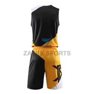 ชุดยูนิฟอร์มบาสเก็ตบอลแบบระบายอากาศสั่งทำพิเศษ พร้อมกางเกงเจอร์ซีย์ไซส์ใหญ่ ประสิทธิภาพสูง ป้องกันแบคทีเรีย - Product Image 2