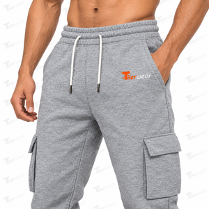<b>Mens</b> Loose Fit Jogger <b>Pants</b> <b>Lounge</b> Wear Soft Brushed Fleece Relaxed Casual Sweatpants Elastic Waist Long <b>Pants</b> - Product Image 5