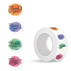 Custom PVC Matte Roll <b>Vinyl</b> <b>Stickers</b> UV Proof Waterproof Tear Resistant for Holiday Favors Candle Gift Wrapping DIY Crafts - Product Image 4