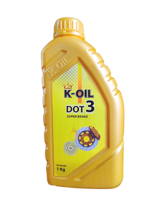 Huile de frein synthétique K-OIL DOT 3 1L, fabricant vietnamien, prix raisonnable, haute performance - Product Image 1