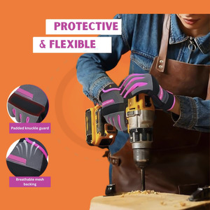 Guantes de Mecánico Resistentes Personalizados, Guantes de Protección de Cuero Tácticos para Trabajo al Aire Libre en Invierno - Product Image 1