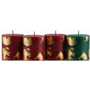 Velas Aromáticas GREEN GOLD DUST CANDLES para Navidad, Pascua, Cumpleaños, San Valentín y Celebraciones de Diwali - Product Image 4