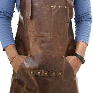 Delantal de Cuero Ajustable de Primera Calidad, Delantal Multifuncional con Pechera, Delantal de Cuero Premium para Trabajo al Aire Libre, Delantal de Cuero para Artesanía - Product Image 6