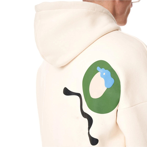 Sudaderas con capucha Glory Custom Drop Shoulder con estampado serigráfico, 100% algodón, calidad premium, sudadera con capucha estampada para ropa urbana, unisex. - Product Image 4