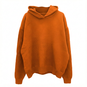 Custom Front Logo 360 g Heavyweight 100% Cotton Hooded Over sized Pocket Men's Hoodies with Multiple Printing Options - Product Image 6