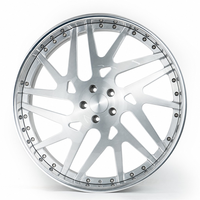 2 pièces Jantes forgées torsadées Maglia 22 24 26 28 pouces 5x112 5x120 6x135 6x139.7 pour Rolls Royce Phantom Cullinan Cadillac Escalade Tahoe S