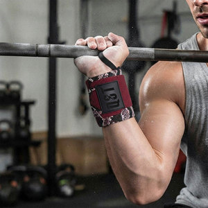 Sangles de poignet en nylon robustes, très extensibles, écologiques, respirantes pour la musculation, le powerlifting, la musculation en salle de sport - Product Image 3
