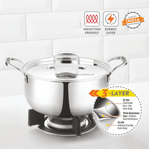 กระทะสเตนเลสคุณภาพพรีเมียมสำหรับทำอาหารในครัวเรือน ขนาดสั่งทำได้ ราคาประหยัด - Product Image 6