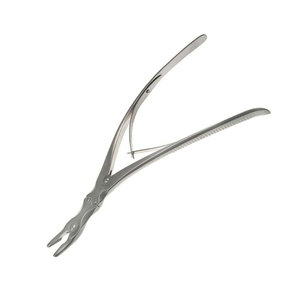 Rongeur à forceps orthopédique chirurgical de 11,5 pouces, mâchoires angulaires en forme de coupelle 5 mm x 13 mm, en acier inoxydable de qualité supérieure pour la coupe osseuse - Product Image 1