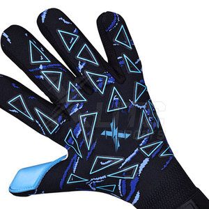 Gants d'entraînement de gardien de but en cuir Finger Save, antidérapants et respirants pour joueurs de football, avec paume en latex pour une meilleure adhérence lors des séances d'entraînement et au club. - Product Image 6