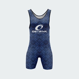 Free Design Custom <b>Wrestling</b> <b>Singlets</b> Sublimation Spandex <b>Wrestling</b> Wear <b>Mens</b> <b>Wrestling</b> <b>Singlet</b> - Product Image 5